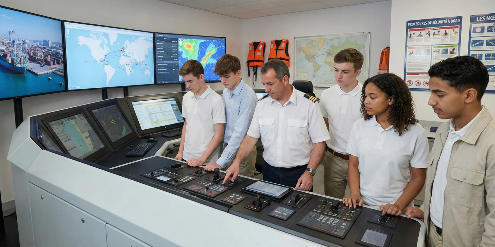 Projets Maritimes en Bac Pro CGEM Commerce : Cas Pratiques et Activités à Bord